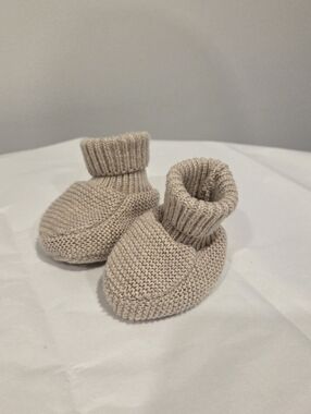 H&M Beige Baby Booties